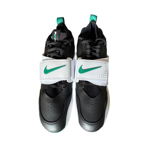 Nike Diamond Turf 93  White/Black Football Cleats HF5298-102 Men Size 12 New